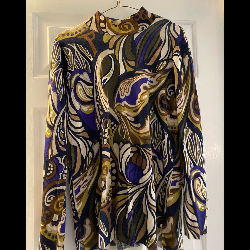 Chicos bold colored tunic